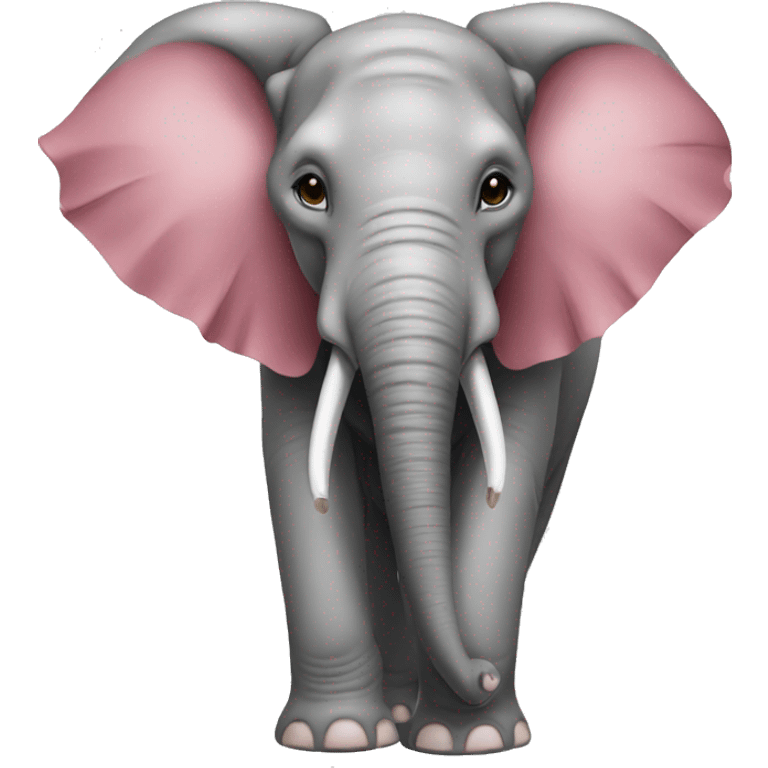 Elephant rose emoji