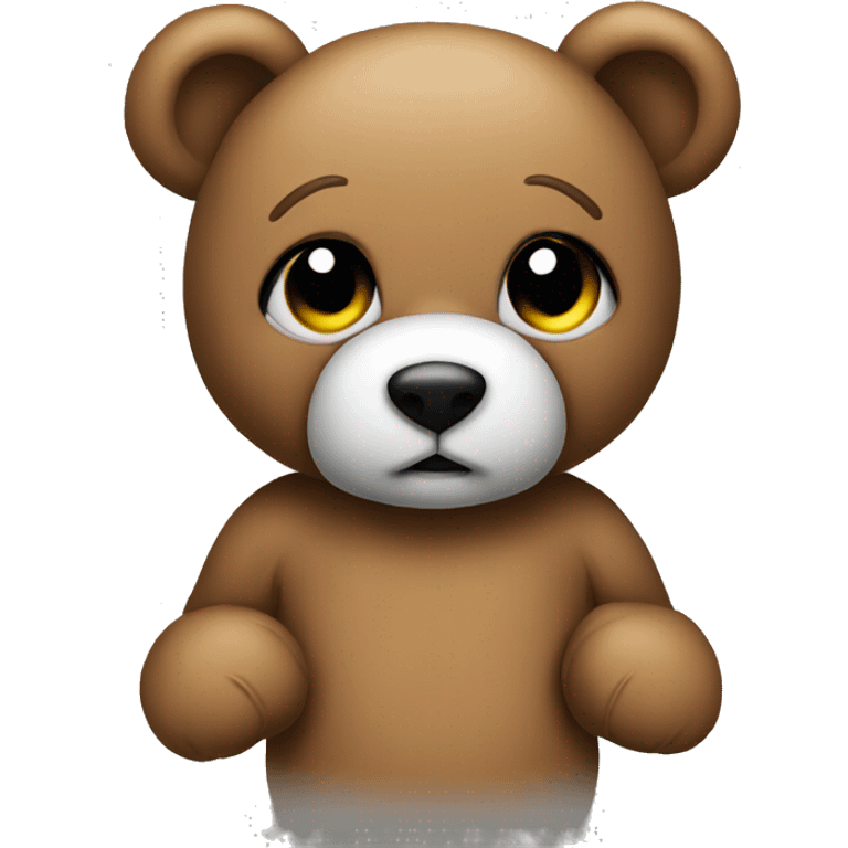 teddy inking  emoji