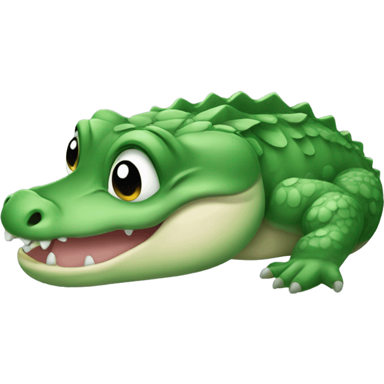 Baby alligator emoji