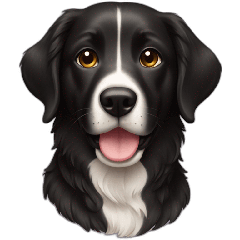 girl black retriever emoji