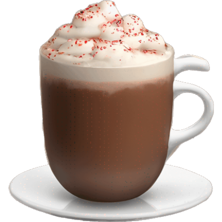 Hot Chocolate with Chrismas  emoji