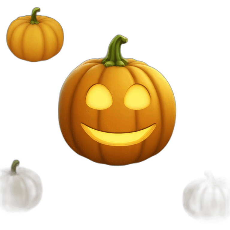 pumpkin-smile emoji