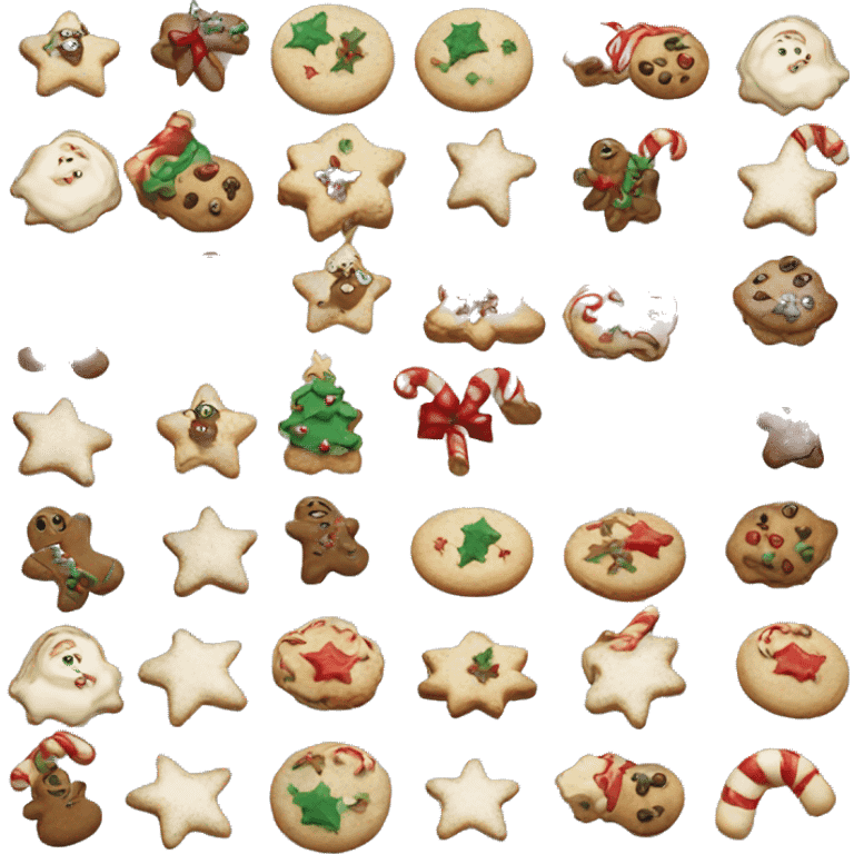 cchristmas cookies  emoji