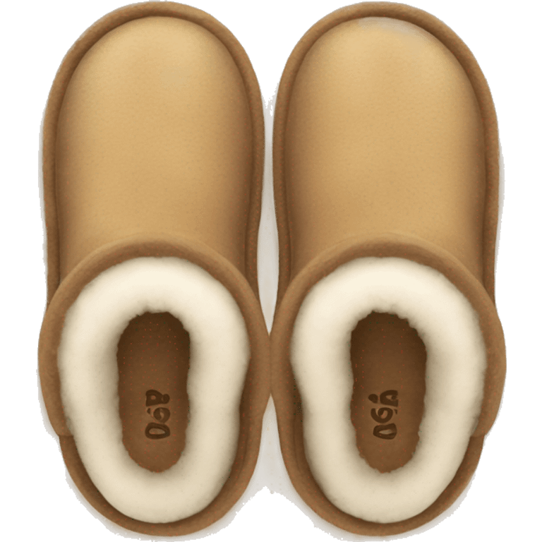 UGG slippers  emoji