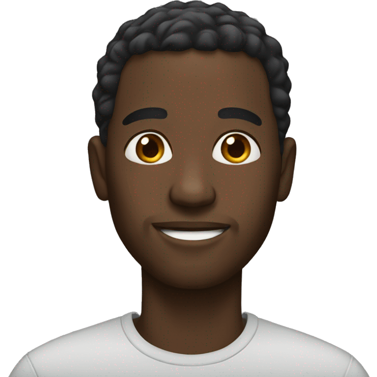 black man emoji