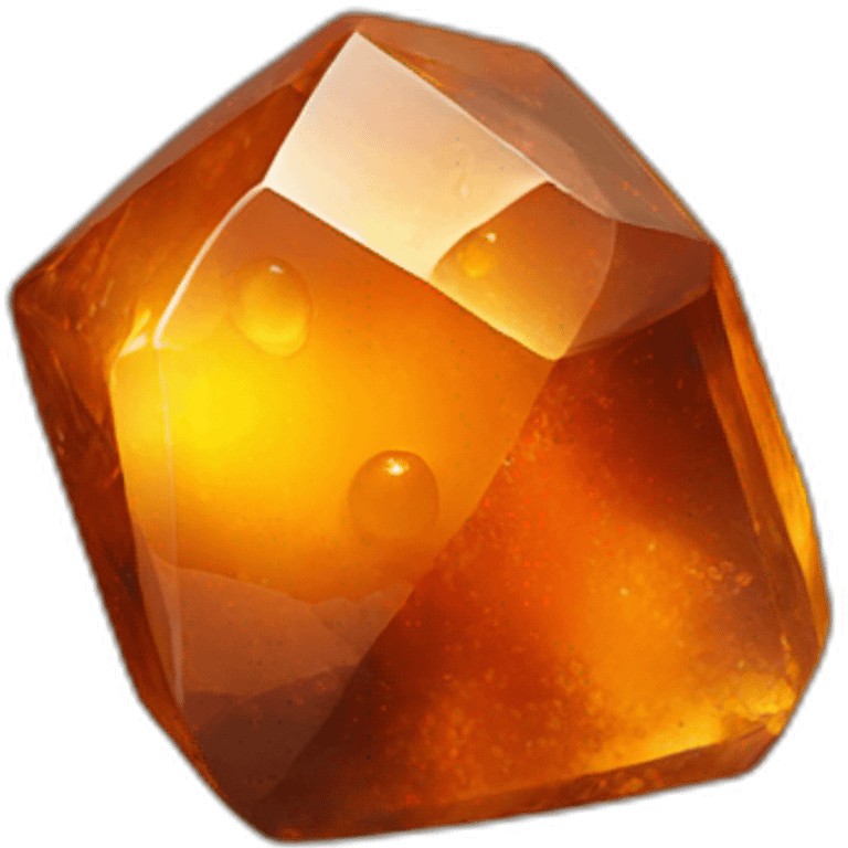 amber stone emoji