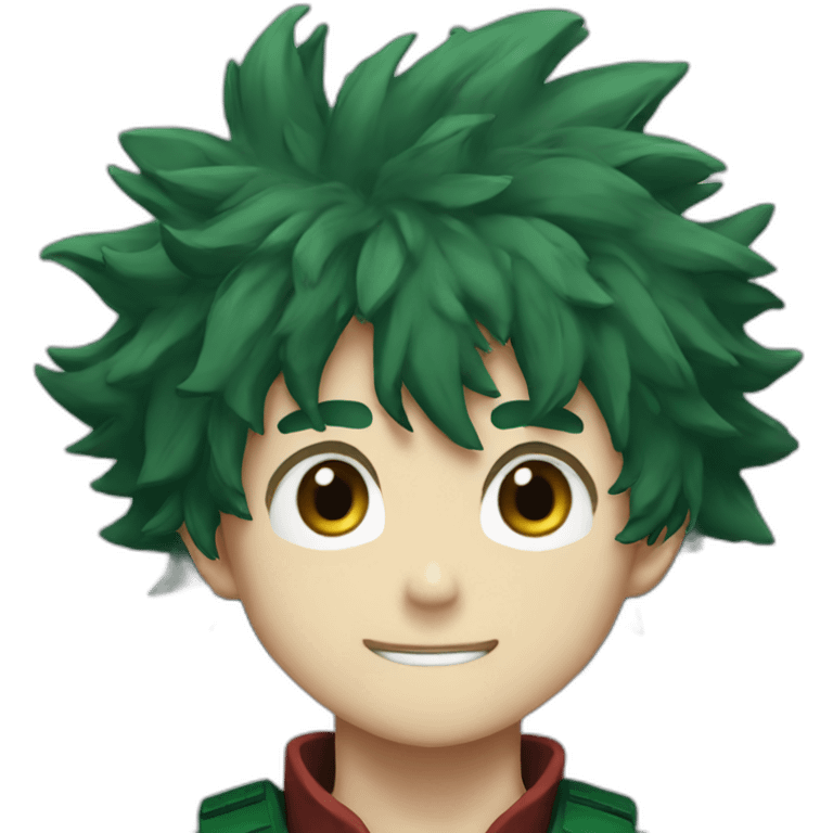 deku from my hero academia emoji