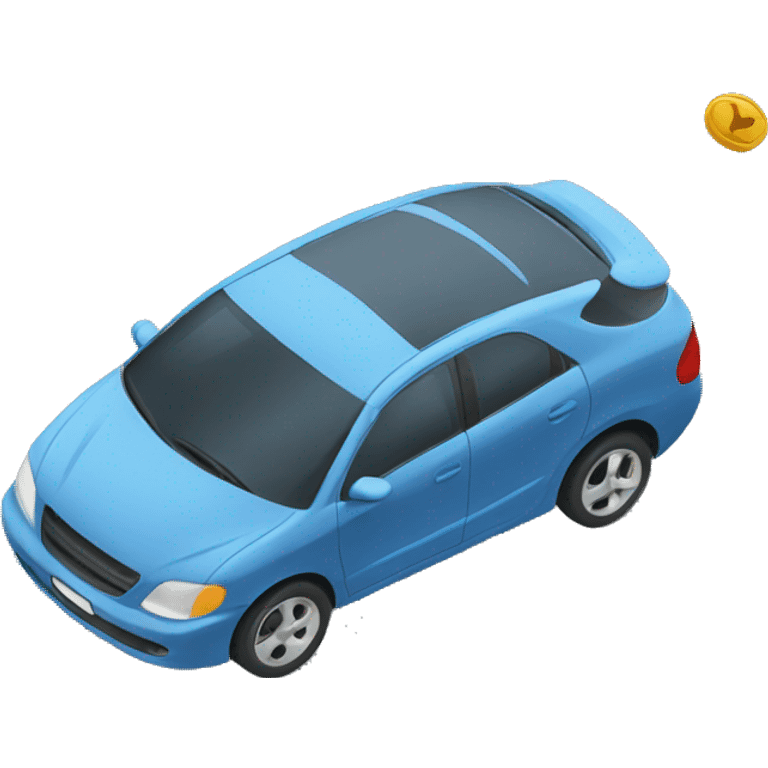 Car bouncing emoji