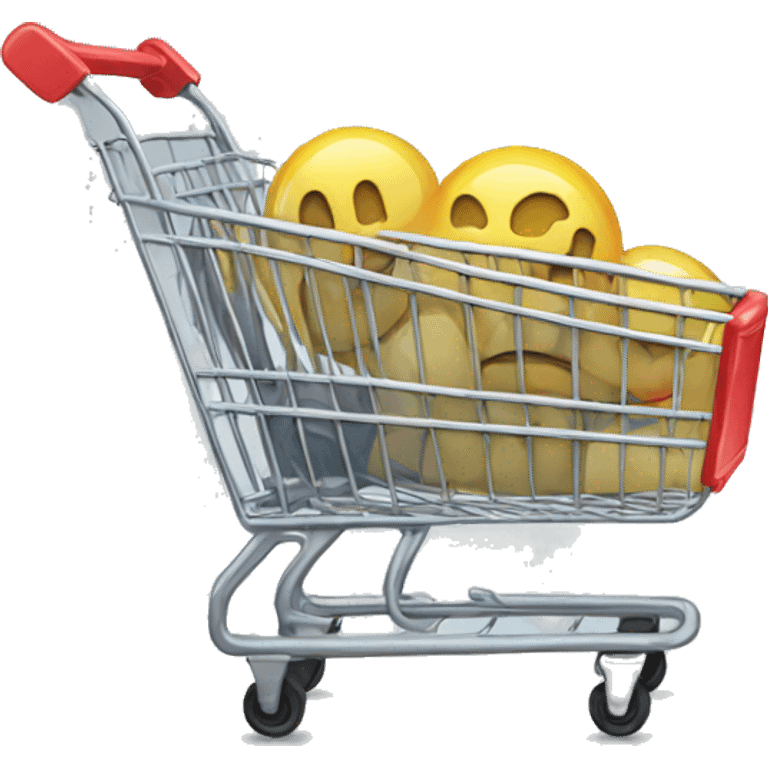 shopping cart emoji