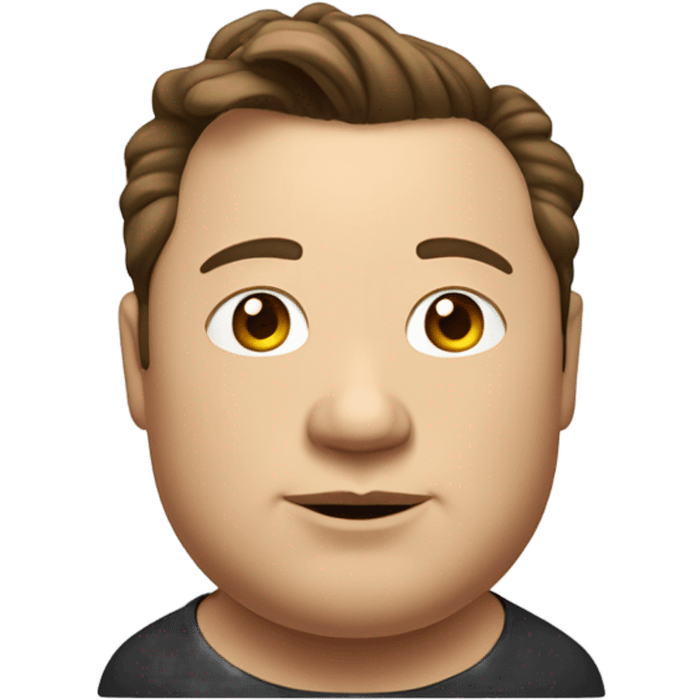 Fat elon musk emoji