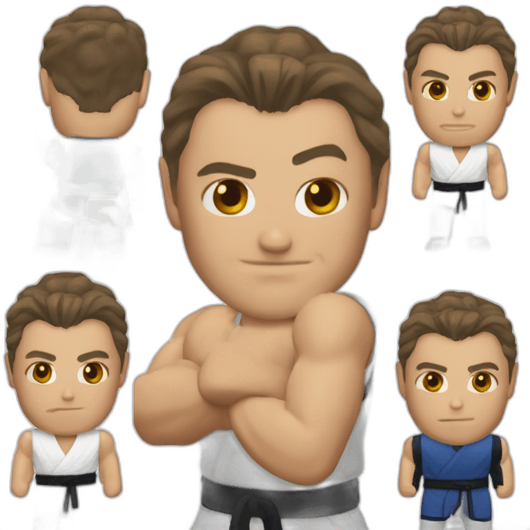 Jean claude van damme karate emoji