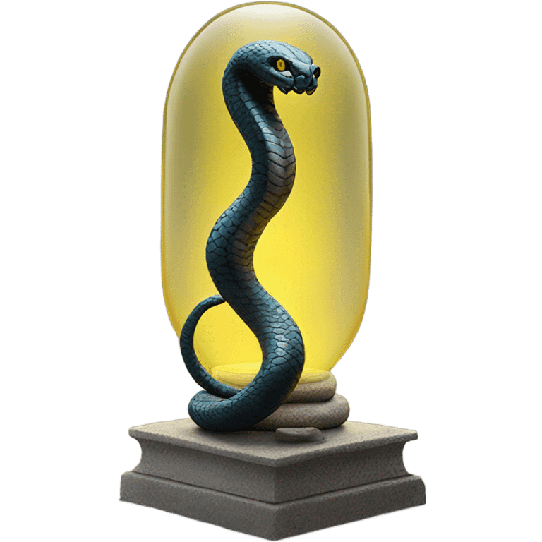 "cobra yellow light" in lamp glass support stone emoji