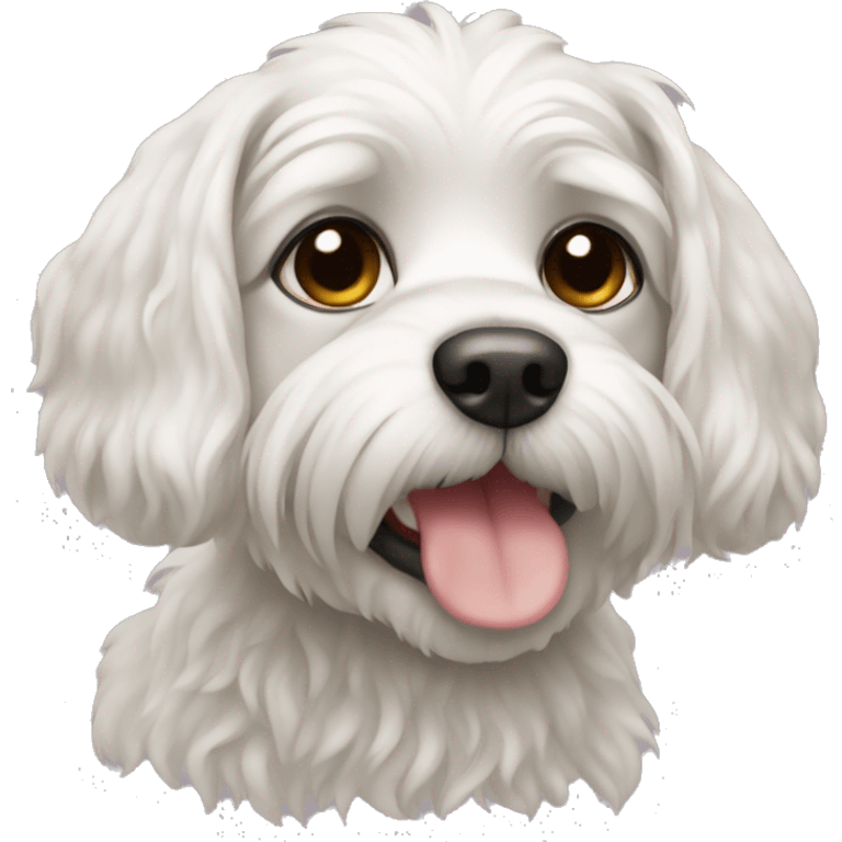 Dog maltipu emoji