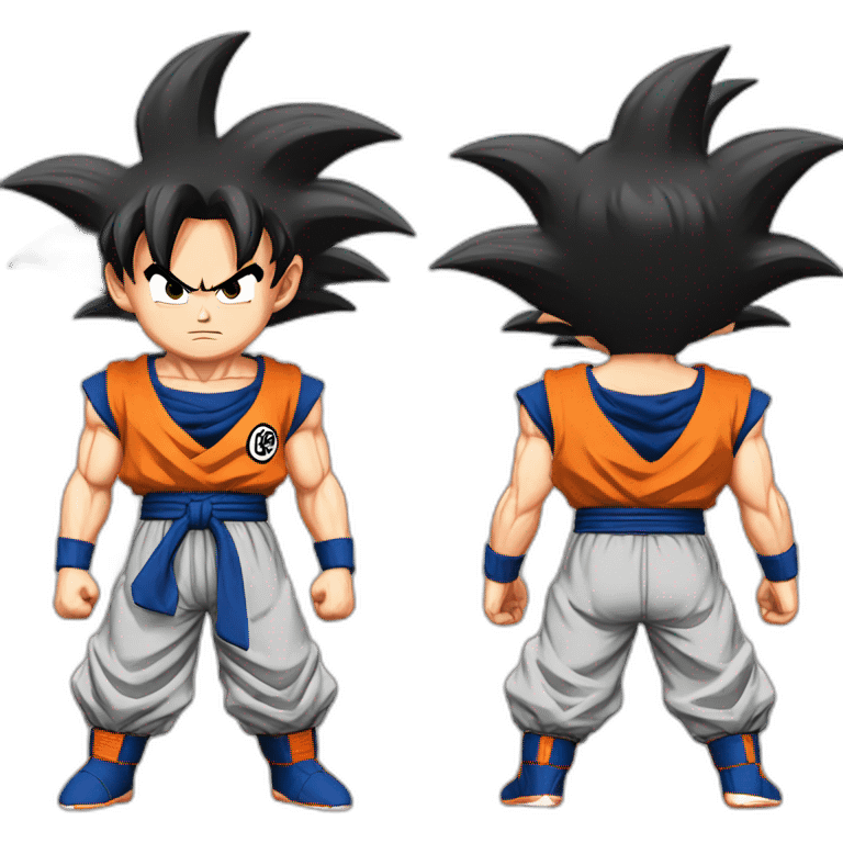 Furious jumper en mode son goku emoji