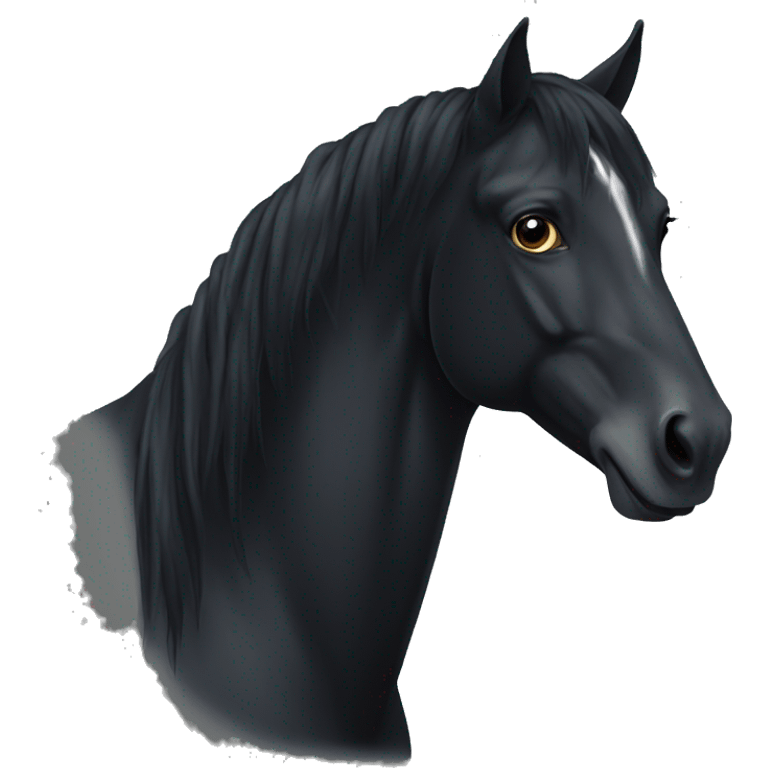 black horse emoji