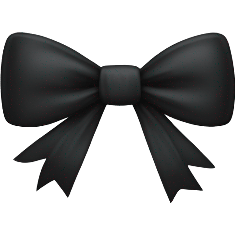 black bow emoji