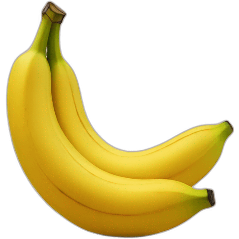 banane dans une peche emoji