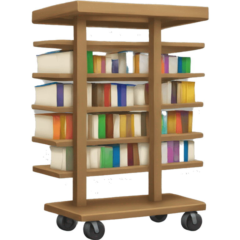 Literature cart emoji