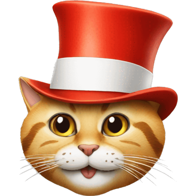 cat in the hat funny emoji