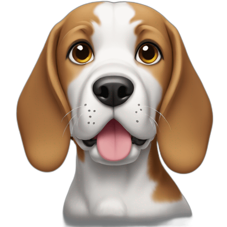 Beagle gris emoji