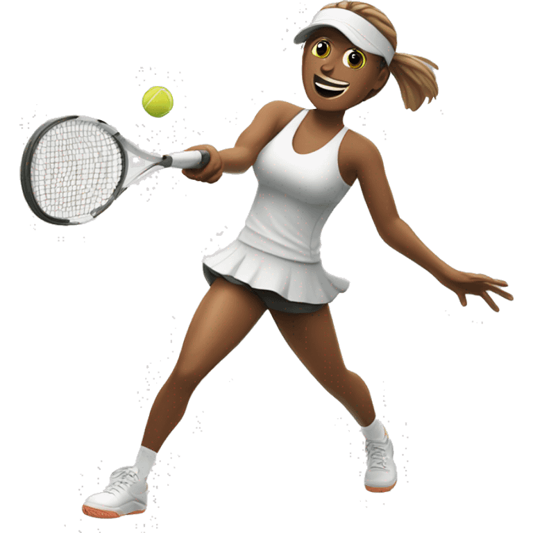 Tennis Serve emoji