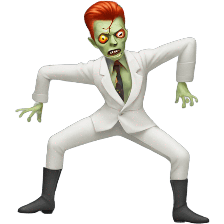 david bowie zombie dancing emoji