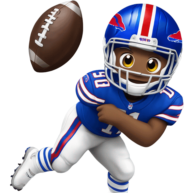 Josh Allen buffalo bills football player  emoji