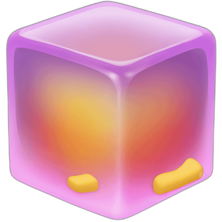 gel cube emoji