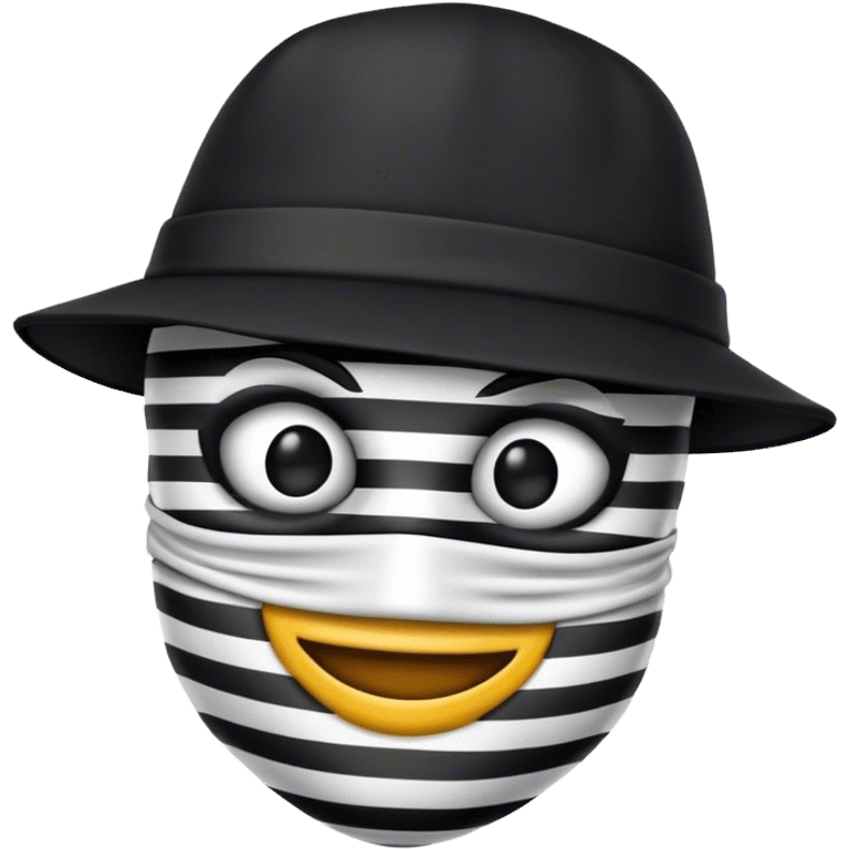 portrait of Robber emoji  emoji