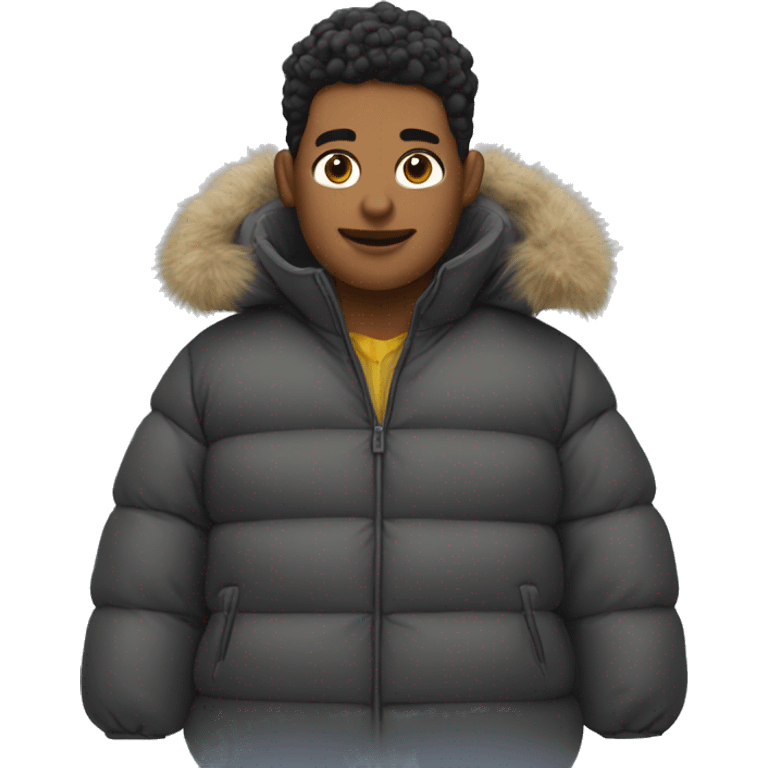 big puffer jacket emoji