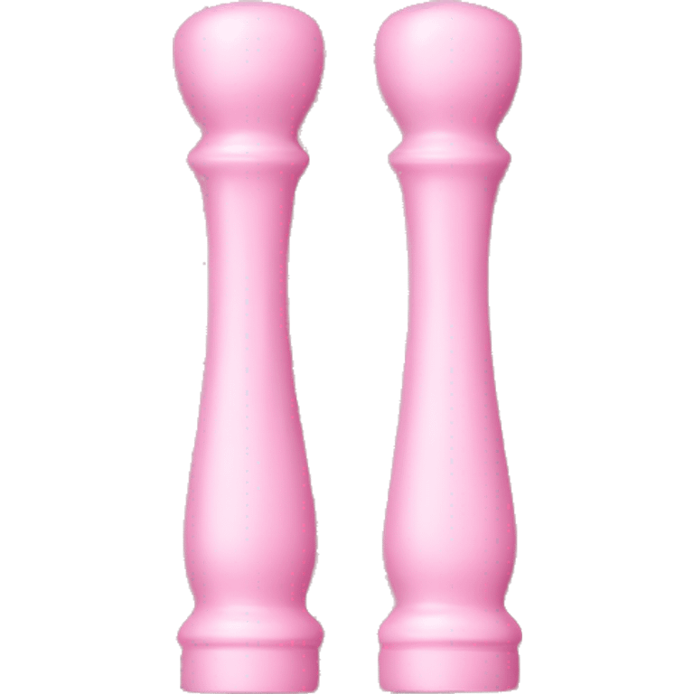 Pink salt and pepper mill emoji