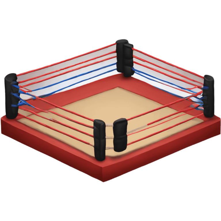 Boxing ring  emoji