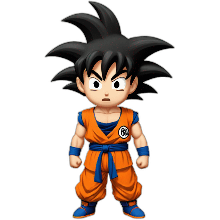 Son Goku qui pleure emoji