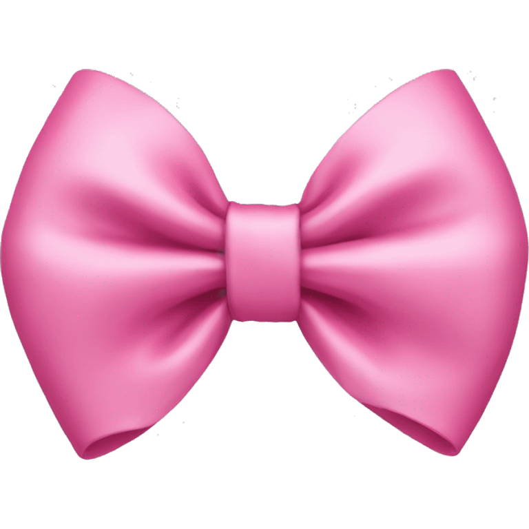 Pink bow emoji