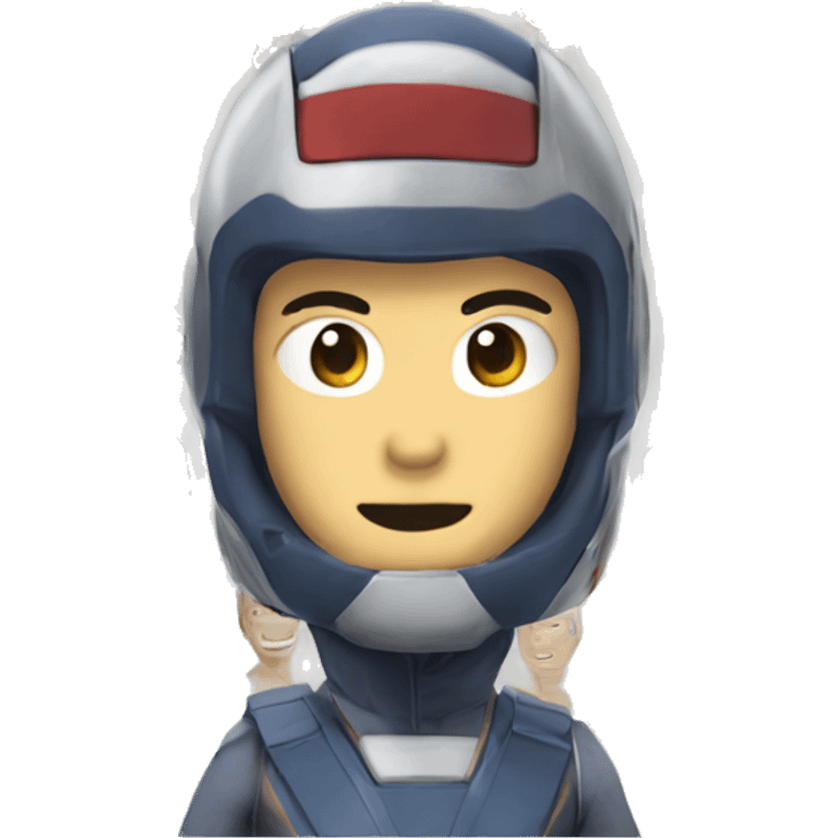 Ken Sato from Ultraman Rising as an emoji emoji