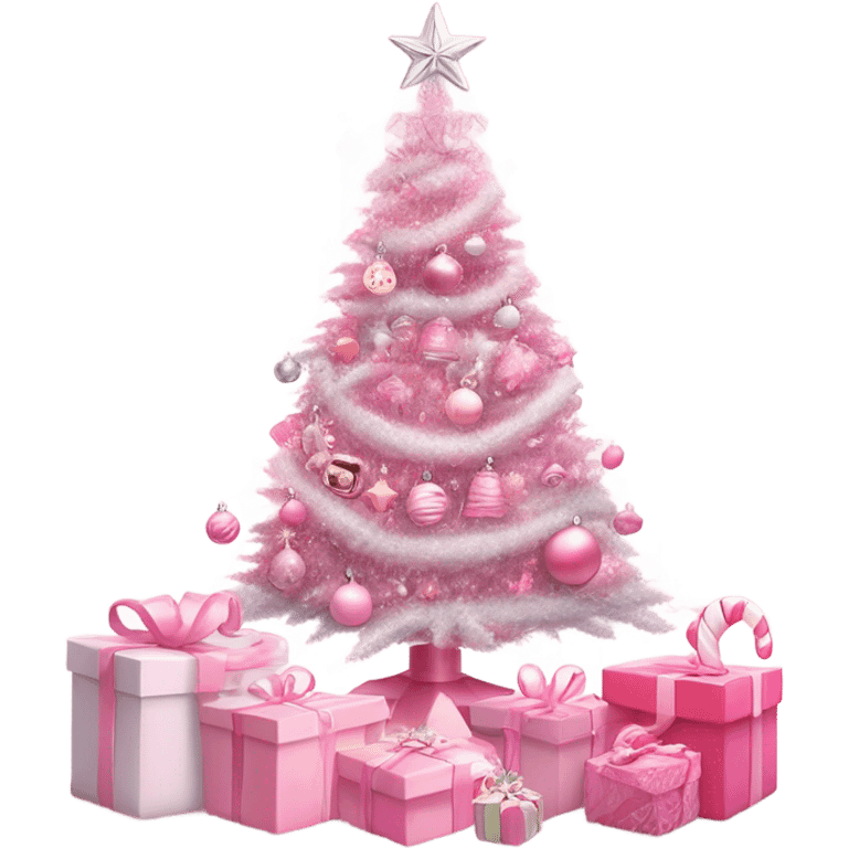 Pink Christmas  emoji