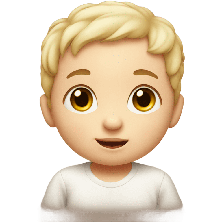 a baby emoji