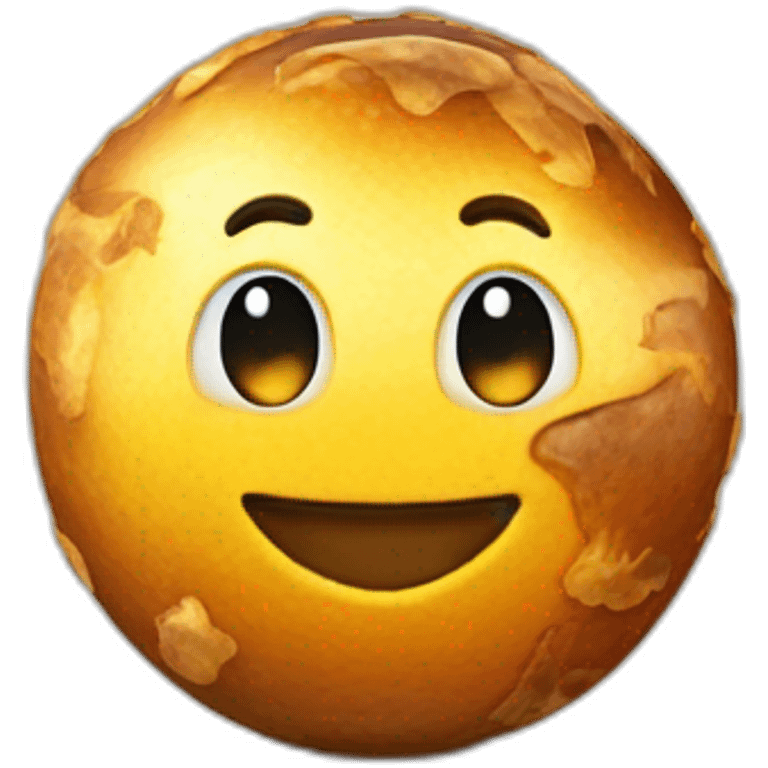 Eine Erdkugel mit der Inschrift GLOBE OIL emoji