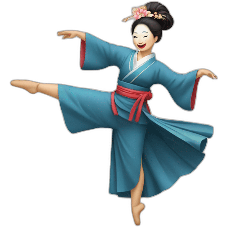 Danseuse japonaise  emoji