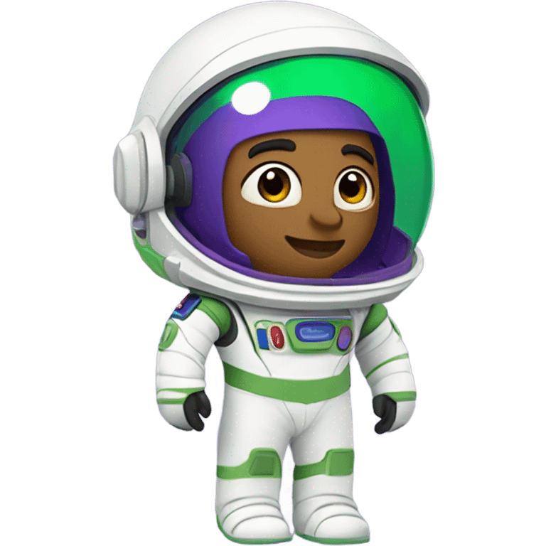 White astronaut buzz light year emoji