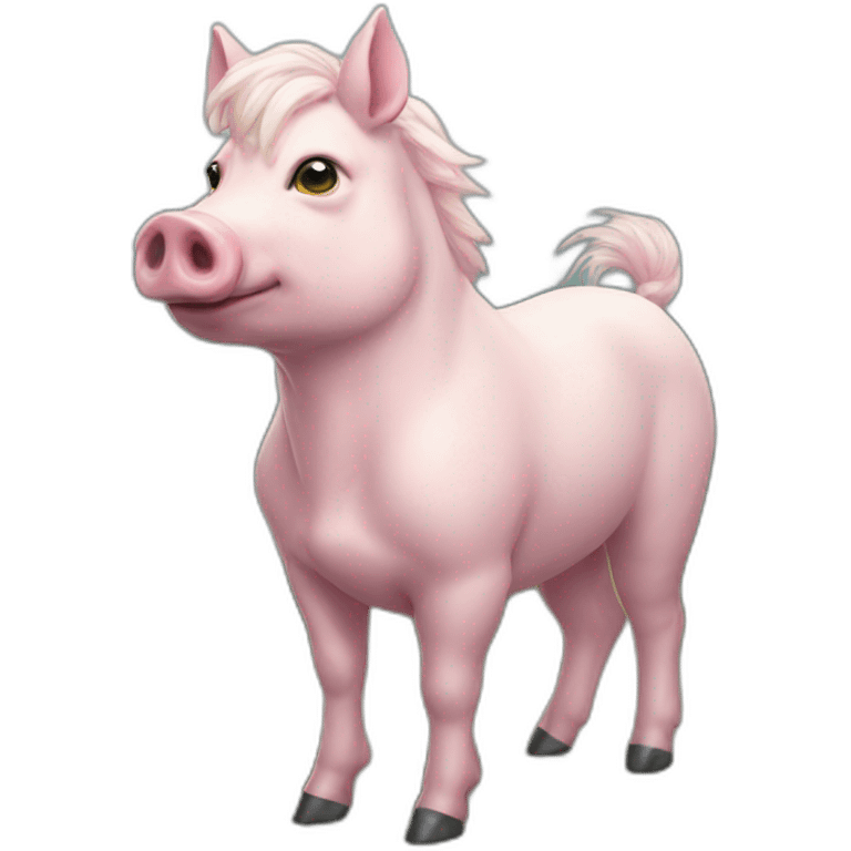 Pig unicorn Hybrid emoji