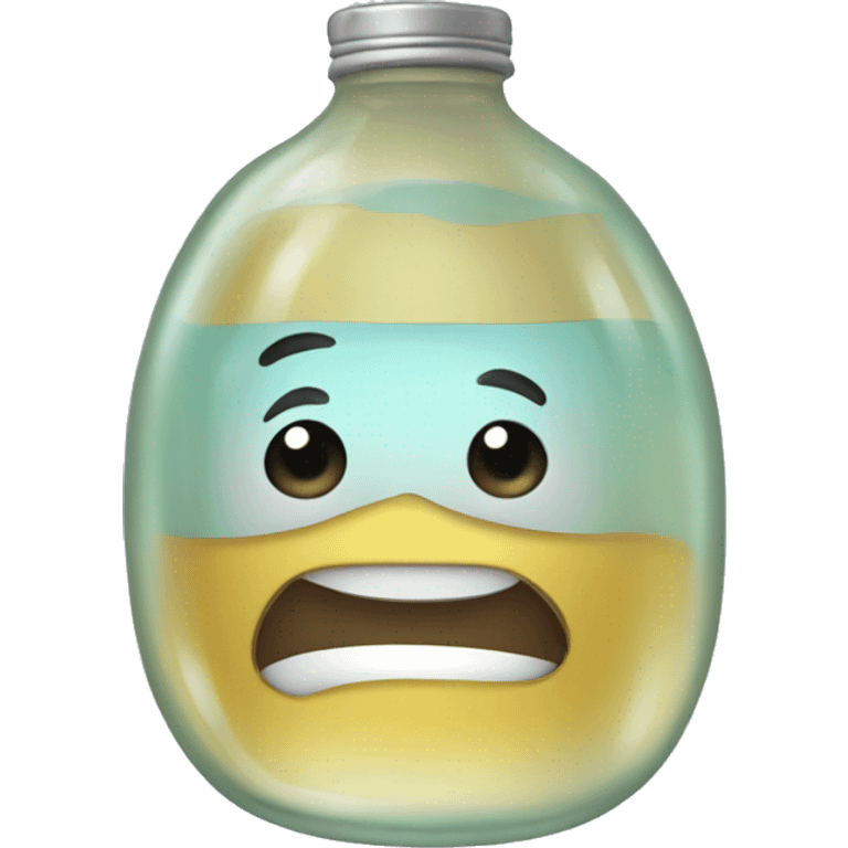 Botella de agua emoji