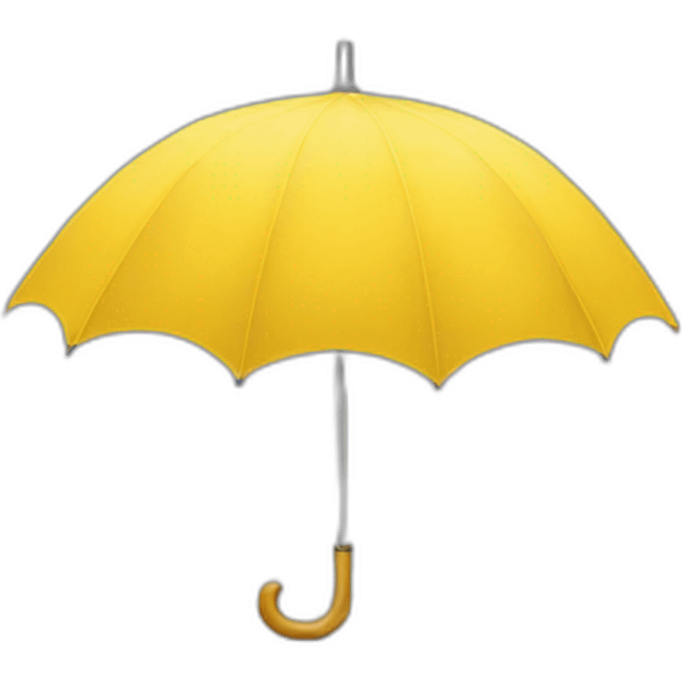 Yellow umbrella emoji