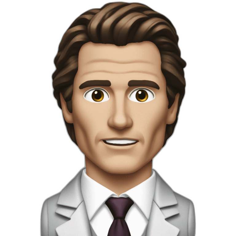 patrick bateman american psycho emoji