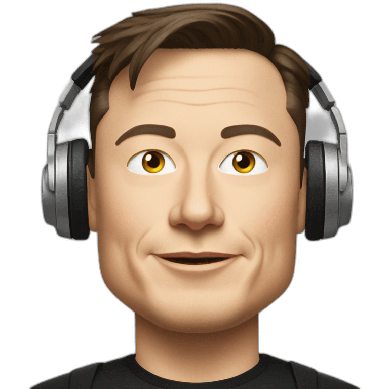 elon musk dj emoji