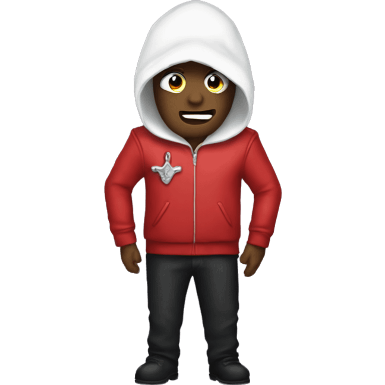 Cardninal copia from ghost band red outfit  emoji