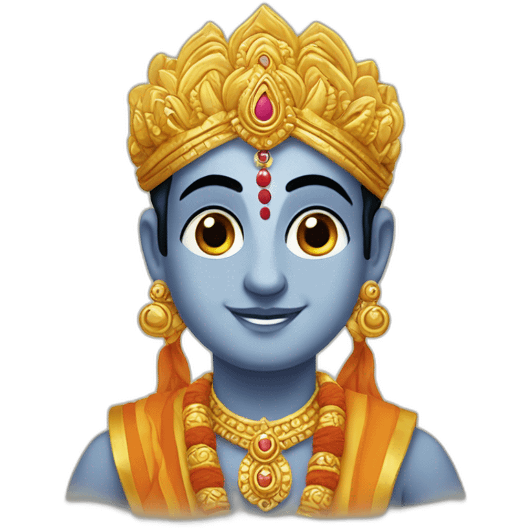 keshav jindal as lord krishna emoji