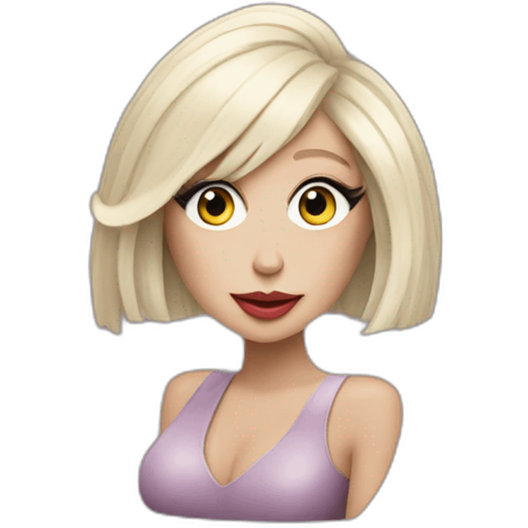 Lady gaga in a concert  emoji