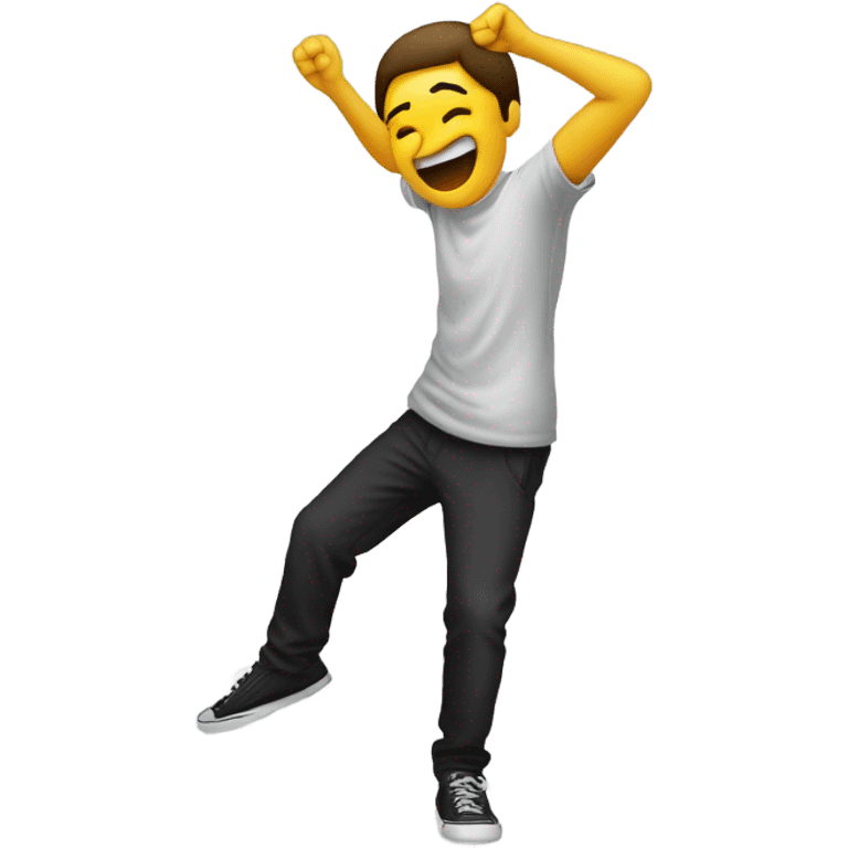 Person dabbing emoji