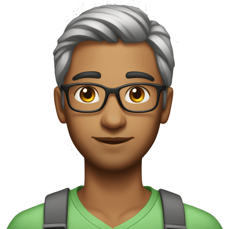 Speech therapist indian in his 20s emoji